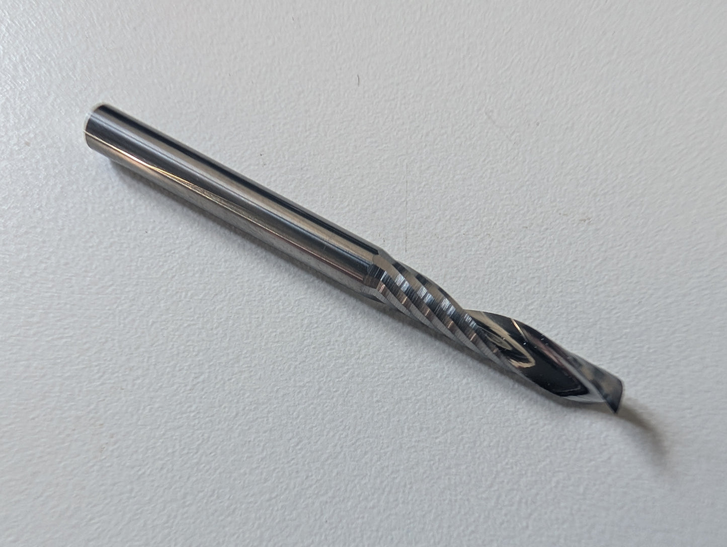 Spiraalne lõiketera, ühe servaga, karbiid 3.175x7mm